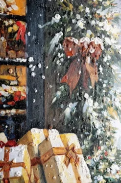 Clearance Bizzotto DIPINTO SILENT NIGHT 9117 60X60