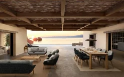 Outlet Bizzotto DIVANO 2/3 POSTI ANTRACITE - TAMIRES