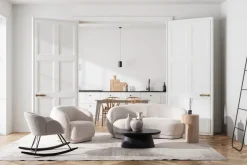 Online Bizzotto DIVANO EFFETTO BOUCLE' NATURALE - TECLA