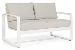 Online Bizzotto DIVANO IN ALLUMINIO BIANCO YK11 - MERRIGAN