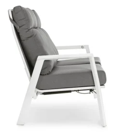 Discount Bizzotto DIVANO IN ALLUMINIO BIANCO JX11 - KLEDI