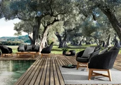 Bizzotto DIVANO IN CORDA PER ESTERNO ANTRACITE- COACHELLA