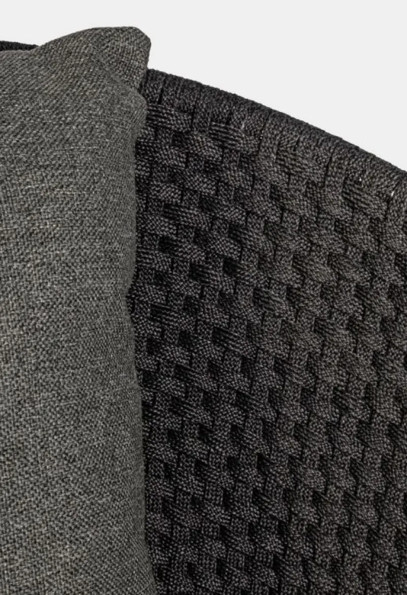 Bizzotto DIVANO IN CORDA PER ESTERNO ANTRACITE- COACHELLA