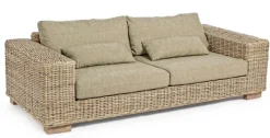 Online Bizzotto DIVANO IN FIBRE NATURALI 4 POSTI - LEANDRO
