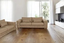 Online Bizzotto DIVANO IN FIBRE NATURALI 4 POSTI - LEANDRO