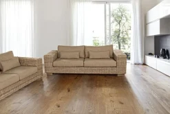 Online Bizzotto DIVANO IN FIBRE NATURALI 4 POSTI - LEANDRO