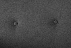 Best Bizzotto DIVANO LETTO IN TESSUTO NERO - BRIDJET