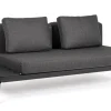 Online Bizzotto DIVANO LOUNGE IN ALLUMINIO ANTRACITE WG21 - MATRIX