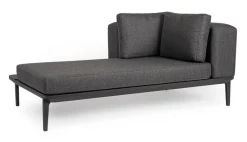 Online Bizzotto DIVANO LOUNGE IN ALLUMINIO ANTRACITE WG21 - MATRIX