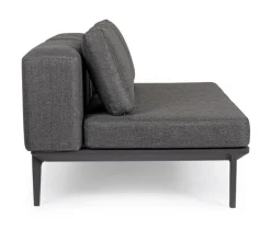 Online Bizzotto DIVANO LOUNGE IN ALLUMINIO ANTRACITE WG21 - MATRIX