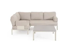 Clearance Bizzotto DIVANO 2P ANGOLARE C-C GERALD PELICAN