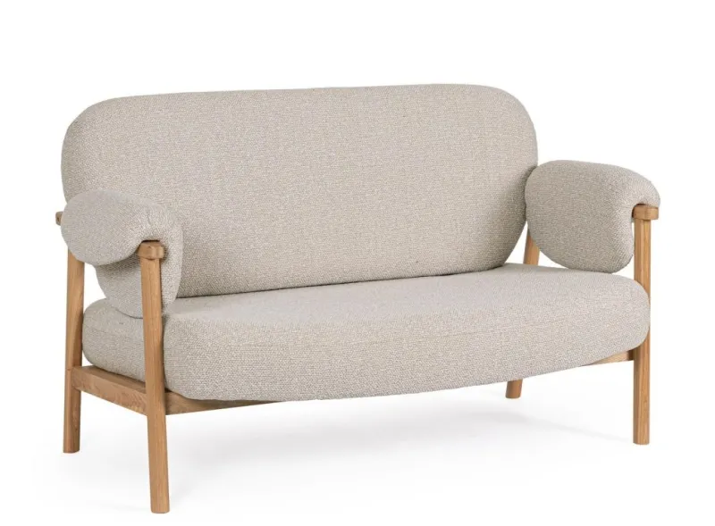 Outlet Bizzotto DIVANO 2P CALISTA NATURALE