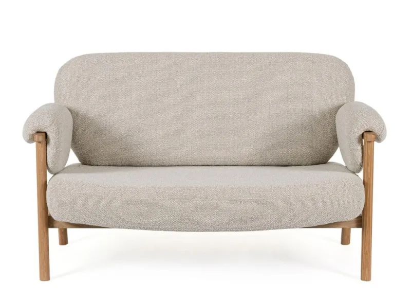 Outlet Bizzotto DIVANO 2P CALISTA NATURALE