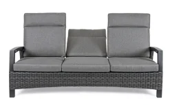 Clearance Bizzotto DIVANO RECLINABILE IN ALLUMINIO ANTRACITE JX55 - BRITTON