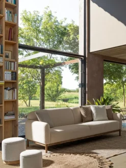 New Bizzotto FODERA CUSCINO ESTERNO BHAJAN GRIG 45X45