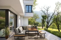 New Bizzotto FODERA CUSCINO ESTERNO BHAJAN GRIG 45X45