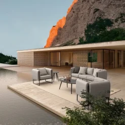 New Bizzotto FODERA CUSCINO ESTERNO DAYA GRIGIO 45X45