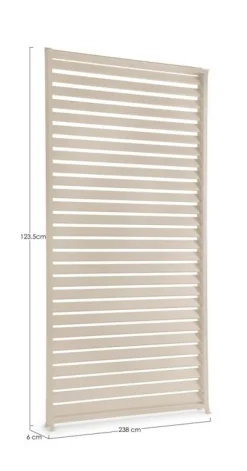 Bizzotto FRANGISOLE LAT PERGOLA OCEAN 123CM SETA