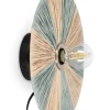 Discount Bizzotto LAMPADA APPLIQUE KANDA NATURAL AZZUR D33
