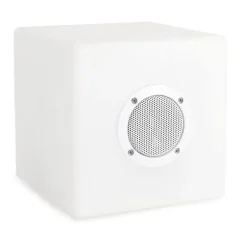 Sale Bizzotto LAMPADA LED SPEAKER IN PLASTICA 20X20 - CUBO