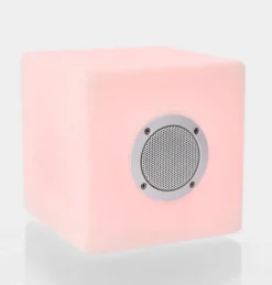 Sale Bizzotto LAMPADA LED SPEAKER IN PLASTICA 20X20 - CUBO