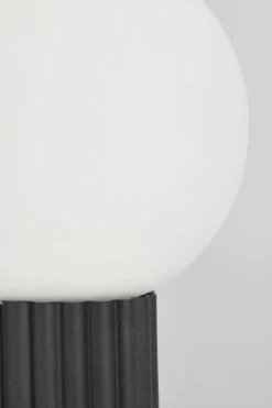 Best Bizzotto LAMPADA TAV. DELPHINE TONDO NERO H30