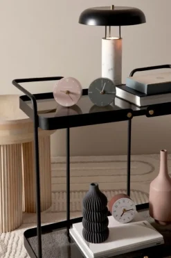 Discount Bizzotto LAMPADA TAV. KAITHAL MARMORIZZ BIANC H33