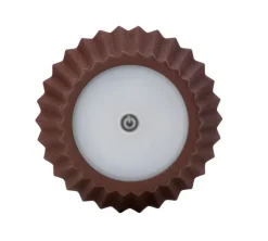 Online Bizzotto LAMPADA TAV. LED ARTIKA MARRONE H36