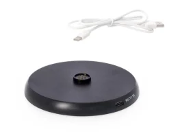 Online Bizzotto LAMPADA TAV. LED ARTIKA MARRONE H36