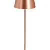 Discount Bizzotto LAMPADA TAV. LED ETNA BRONZO H38