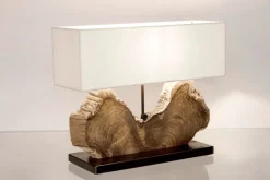 Clearance Bizzotto LAMPADA TAV. NAGA BIANCO H55