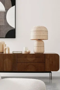 New Bizzotto LAMPADA TAV. SIKKIM RATTAN H61