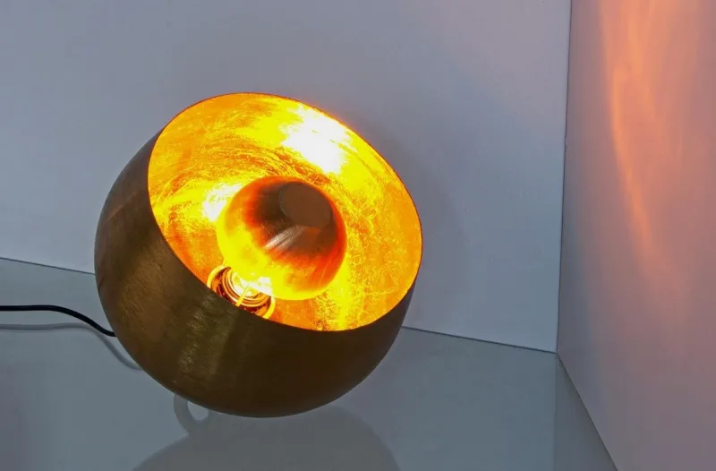 Online Bizzotto LAMPADA TAVOLO ISHAN ORO L