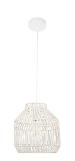 Discount Bizzotto LAMPADARIO ALTEK CIL BIANCO D28.5