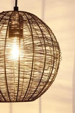 Best Bizzotto LAMPADARIO INAY TONDO NERO D25