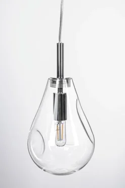 Bizzotto LAMPADARIO 1LUCE REFLECT TRASP-ARG