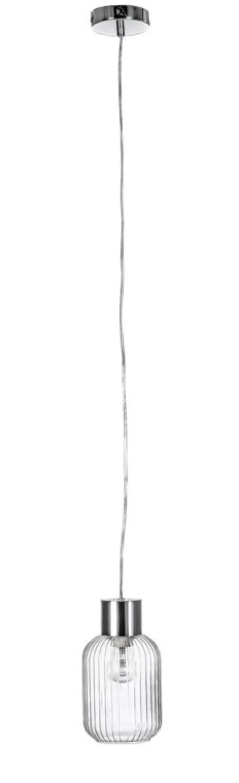 Sale Bizzotto LAMPADARIO 1LUCE SHOWY TRASP-ARGENTO