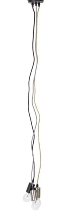 New Bizzotto LAMPADARIO 3LUCI OLDISH LIGHT MET