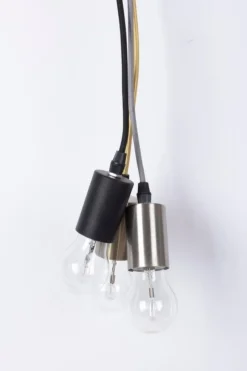 New Bizzotto LAMPADARIO 3LUCI OLDISH LIGHT MET