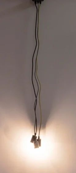 New Bizzotto LAMPADARIO 3LUCI OLDISH LIGHT MET