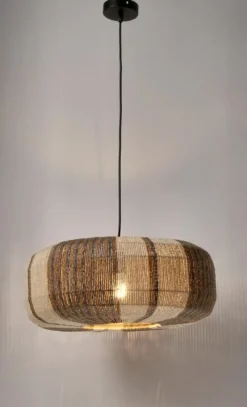 Online Bizzotto LAMPADARIO MALI BEIGE GRIGIO MARR D50,5