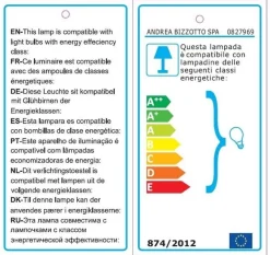 Online Bizzotto LAMPADARIO SIWA NATURALE D53
