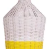 Discount Bizzotto LAMPADARIO SUN RATTAN GIALLO-ARANCIO