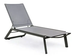 Sale Bizzotto LETTINO CON RUOTE IN ALLUMINIO ANTRACITE GK52 - CRUISE