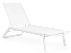 New Bizzotto LETTINO CON RUOTE IN ALLUMINIO BIANCO GK50 - CRUISE