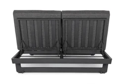 Discount Bizzotto LETTINO DOPPIO IN ALLUMINIO ANTRACITE WG21 - INFINITY