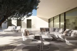 New Bizzotto LETTINO DOPPIO IN ALLUMINIO BIANCO WG20 - INFINITY