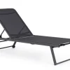 Online Bizzotto LETTINO IN ALLUMINIO CON RUOTE ANTRACITE - TAYLOR