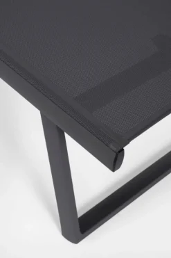 Online Bizzotto LETTINO IN ALLUMINIO CON RUOTE ANTRACITE - TAYLOR