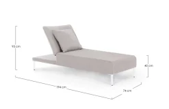 Clearance Bizzotto LETTINO SINGOLO C-C VIPER BIA QS20/SAND